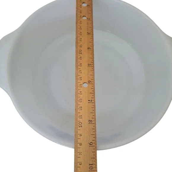 Vintage Fire King Cornflower Casserole Dish White and Blue Cookware Set 3 Pcs - Picture 14 of 14